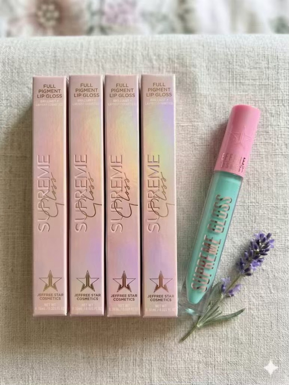 Jeffree Star Supreme Gloss Full Pigment Lip Gloss - Mint Green